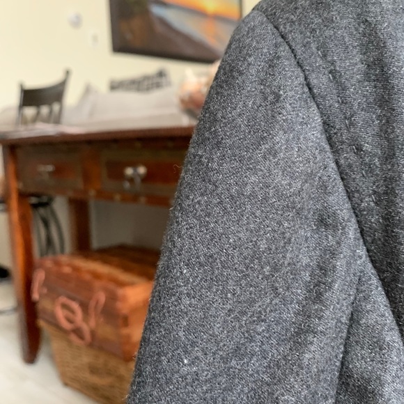 VINTAGE FENDI 100% CASHMERE men’s grey jacket MINT - Picture 2 of 15